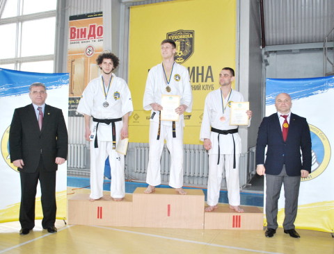 Чемпионат Украины по рукопашному бою 2016 - награждение спортсменов