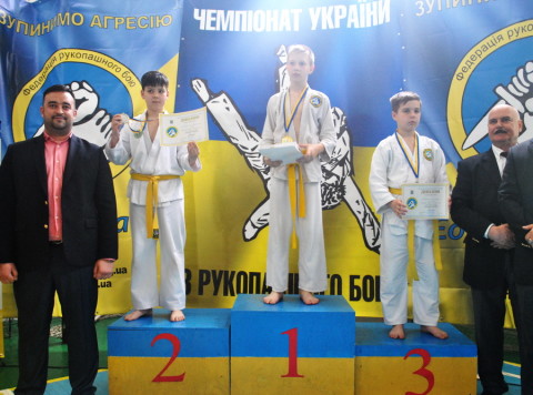 Чемпионат Украины по рукопашному бою среди юниоров и юношей - 2016г.