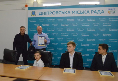 Днепропетровская областная федерация рукопашного боя.